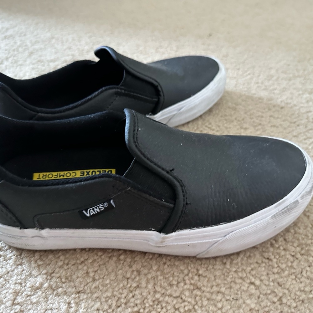 Vans size 6 slides , great condition